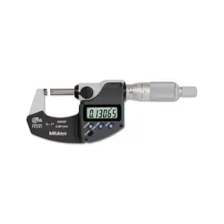 MITUTOYO SERIES 293 IP65 DIGIMATIC OUTSIDE MICROMETER, 0 TO 1 IN/0 TO 25.4 MM
