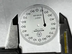 MITUTOYO NO. 505-628 DIAL AND DIAL HAND.