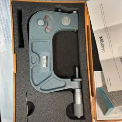 MITUTOYO 510-108-10 INDICATING MICROMETER, 100-125 RANGE,  0.001MM GRADUATION