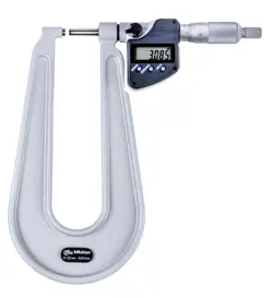 MITUTOYO DIGIMATIC SHEET METAL MICROMETER (0～25MM) PMU150-25MX (389-251-30) JP