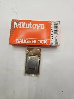 MITUTOYO 1.0 INCH GUAGE BLOCK RECTANGLE STEEL, AS-1 611201-541