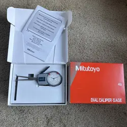 MITUTOYO 209-352 DIAL CALIPER GAGE .4-1/2” .0005”