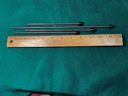 4-MITUTOYO DEPTH MICROMETERS RODS.