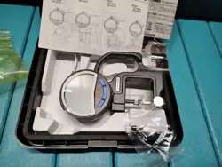 MITUTOYO DIGITAL LENS ROUND / FLAT ANVIL THICKNESS GAGE GAUGE 0-0.4” / 0-10MM