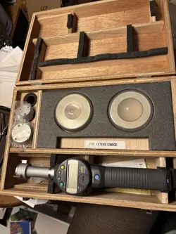 MITUTOYO 568-978-10 3-POINT DIGIMATIC OPEN BORE GAUGE SET.  SBM-2” CST