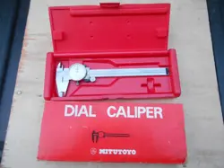 MITUTOYO 505-626 DIAL CALIPERS , 6