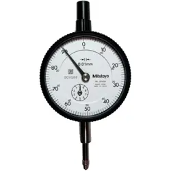 MITUTOYO 2046A DIAL INDICATOR 10MM 0.01MM RANGE, DIAL GAUGE, LUG BACK
