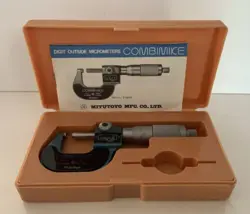 MITUTOYO COMBIMIKE DIGIT COUNTER MICROMETER 0-1