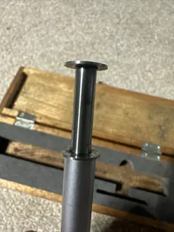 MITUTOYO PRECISION INTERNAL DEEP GROOVE MICROMETER 0-1