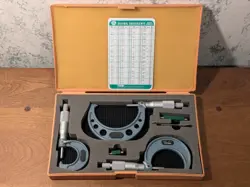 MITUTOYO 0-3 INCH MICROMETER SET NO 103-929