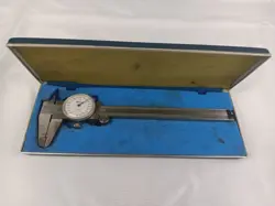 MITUTOYO 505-626-50 DIAL CALIPER WORKING CONDITION FAST SHIPPING! 