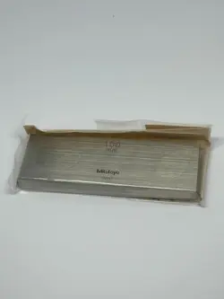 STEEL RECTANGULAR GAUGE BLOCK 100MM MITUTOYO 611681-04 JIS SECOND CLASS UNUSED