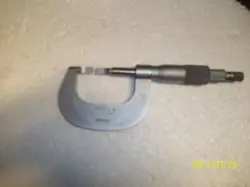 MITUTOYO NO. 122-125  BLADE MICROMETERS 0-1 INCH MADE IN JAPAN