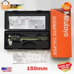 MITUTOYO JAPAN 500-196-30 ABSOLUTE DIGITAL VERNIER CALIPER 150MM/6