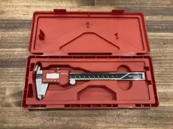 MITUTOYO SNAP-ON DIGITAL CALIPER ABSOLUTE 150MM, RED LIMITED  USED RARE JP