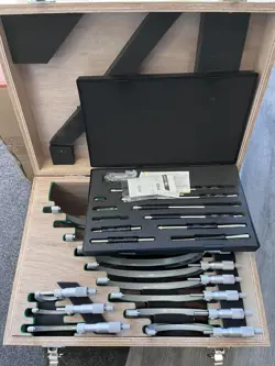 MITUTOYO MECHANICAL OUTSIDE MICROMETER SET: 12