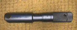 EXCELLENT USED MITUTOYO 147-201 CAN SEAM MICROMETER,0 TO 1/2