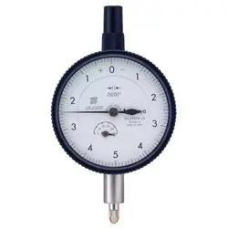 MITUTOYO DIAL INDICATOR 0.0001IN ACCURACY 0.05IN RANGE FLAT BACK GAUGE