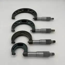 MITUTOYO 103 SERIES OUTSIDE MICROMETER SET – 0-100MM / 0-4