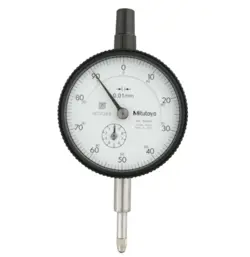MITUTOYO STANDARD DIAL INDICATOR 2046A – 0.01MM RESOLUTION / 10MM RANGE LUG BAG