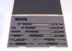 MITUTOYO 167-903 MICROMETER CALIBRATION STANDARD SET 25-275MM ! NEW !