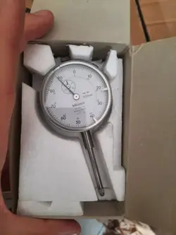 USED MITUTOYO 2052E-10 DIAL INDICATOR , 60MM WITH INVOICE