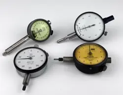 FEDERAL & MITUTOYO DIAL INDICATOR LOT (B3Q .0005, C2IC .0001, .0005