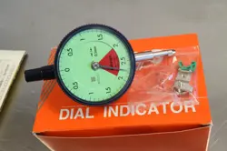 MITUTOYO  0-4MM RANGE / 0.1MM GRAD METRIC DIAL INDICATOR LUG BACK 2-0-2 DIAL