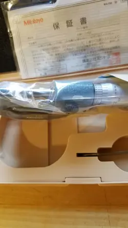 MITUTOYO 193-211 MECHANICAL DIGIT OUTSIDE MICROMETER 0 TO 1