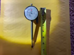 MITUTOYO DIAL INDICATOR TECUMSEH ENGINES .001 INCREMENTS/ 1..00 TRAVEL.