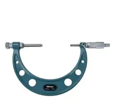 MITUTOYO 104-150 INTERCHANGEABLE ANVIL MICROMETER 4-8