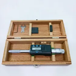 MITUTOYO HOLE TEST MICROMETER 468-134 HTD-16 12-16MM 0.001MM GAUGE JAPAN /AM047