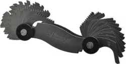 MITUTOYO 188-111 30 LEAF, 4 TO 42 TPI RANGE, SCREW PITCH GAGE 60DEG THREAD ANGLE