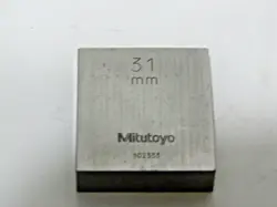 MITUTOYO GAGE BLOCK 31MM