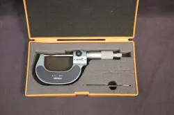 MITUTOYO 142-225 POINT MICROMETER 0-1