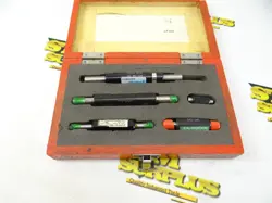 LOT OF 5 MITUTOYO METRIC MICROMETER STANDARDS 25MM 50MM 75MM 100MM