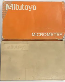 MITUTOYO 103-922 OUTSIDE MICROMETER SET 0-3