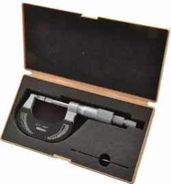 MITUTOYO # 122-135 BLADE MICROMETER 0 TO 1