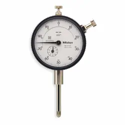 MITUTOYO 2416A DIAL INDICATOR,0 TO 1 IN,0-100 2HB36