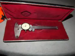 VINTAGE MITUTOYO 505-629 DIAL CALIPER PARTS ESTATE FIND