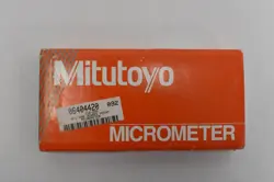 MITUTOYO 112-225 POINT MICROMETER 0-1