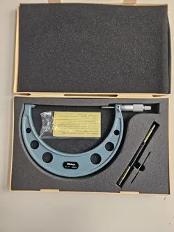 MITUTOYO 6 TO 7 INCH MICROMETER  NEVER  USED