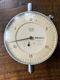 MITUTOYO DIAL INDICATOR .0005.MACHINISTS TOOL.