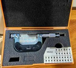 MITUTOYO 126-138 SCREW THREAD MICROMETER 126-138