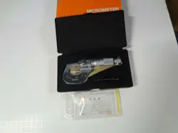 MITUTOYO 295-253 SPHERICAL DIGIT MICROMETER, 0-1