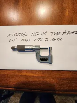 MITUT0YO 115-314 TUBE MICROMETER 0-1