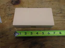 MITUTOYO 123-125 DISC FLANGE MICROMETER BOX ONLY