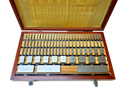 MITUTOYO STEEL SQUARE GAGE BLOCK SETS  INCH PRODUCT CODE: 516-401-26