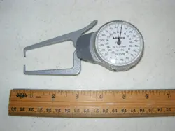 MITUTOYO 209-871 EXTERNAL CALIPER MILLIMETER MM NICE CONDITION