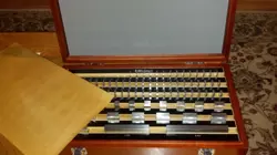 MITUTOYO 81PC STEEL RECTANGULAR GAGE GAUGE BLOCK SET GRADE